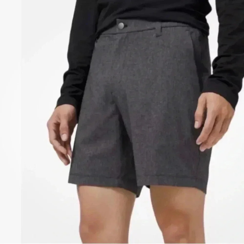 Lululemon Mens Commission Shorts 9” Inseam Waist 30 Grey